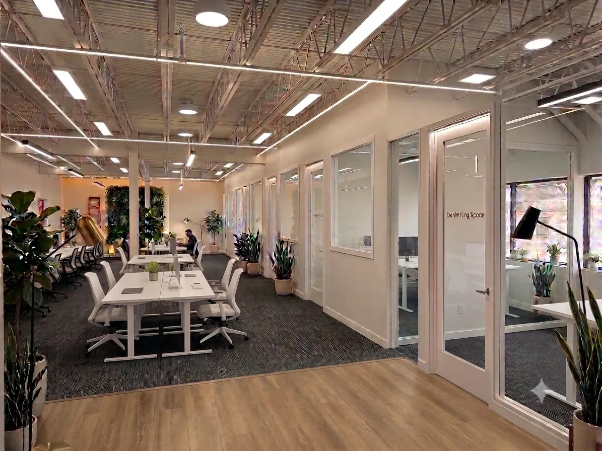 Open Co-working and Private Offices